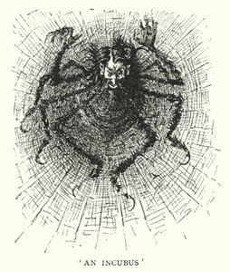 Illustration til Trilby af George du Maurier (gravering)
