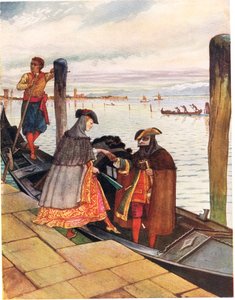La Biondina i Gondoletta, illustration fra 