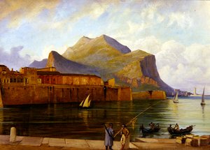 Monte Pellegrino fra Palermo Havn