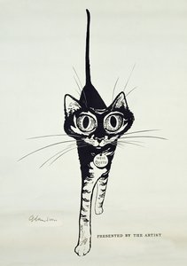 Move Quietly, ca. 1962 (indisk blæk om bord)