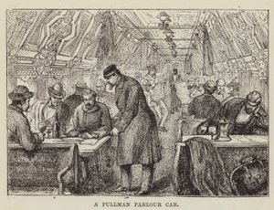 En Pullman-salonvogn af George Augustus Sala