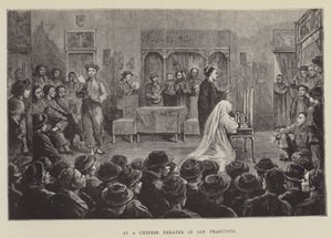 I et kinesisk teater i San Francisco af George Augustus Sala