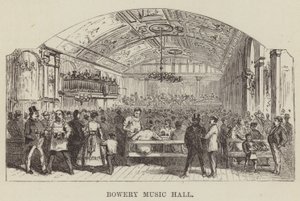 Bowery Music Hall af George Augustus Sala