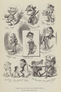 Karikaturer af nogle velkendte typer af George Augustus Sala