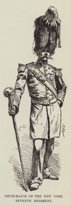 Trommemajor i New Yorks syvende regiment af George Augustus Sala