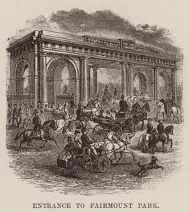 Indgangen til Fairmount Park af George Augustus Sala