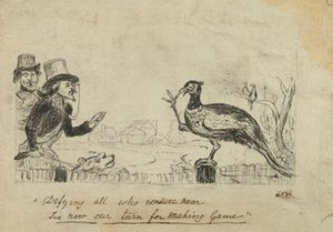 Fasan trodsende jægere af George Augustus Sala