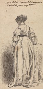 Stående Dame af George Augustus Sala