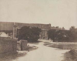 A Priory, Lyminge, 1853. af George B. Shepherd