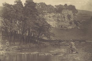 [Plade fra Izaak Waltons The Compleat Angler], 1880