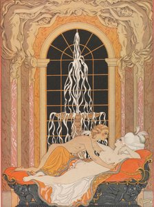 Illustration til brevromanen Dangerous Liaisons Dangerous Liaisons, 1934.