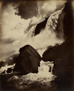 Cave of the Winds, Niagara Falls, ca. 1890 (albumin sølvtryk fra glasnegativ)