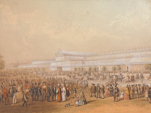 Crystal Palace, Hyde Park af George Baxter