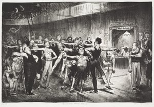 Kursus for forretningsmænd af George Bellows