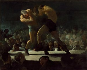 Klubaften af George Bellows