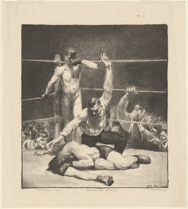 »Counted Out«, første sten af George Bellows