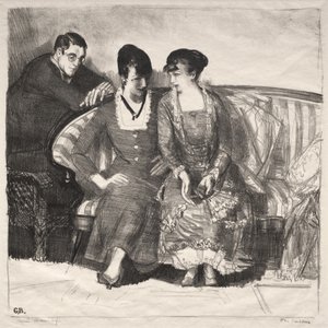 Emma, Elsie og Gene af George Bellows