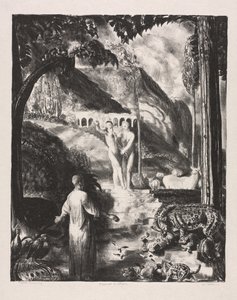 Farvel til Utopia af George Bellows