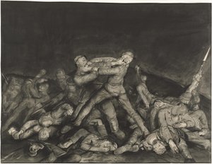 Spøgelse af sergent Pelly af George Bellows