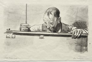 Indendørs atlet, anden sten af George Bellows