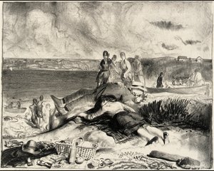 Havets ben af George Bellows
