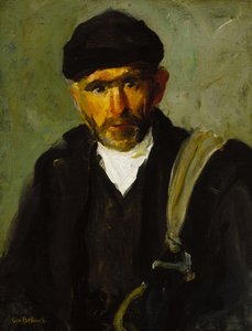 Den gamle fisker af George Bellows