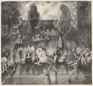 Tennis af George Bellows