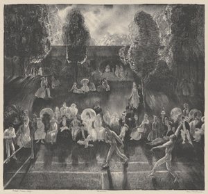 Tennis af George Bellows