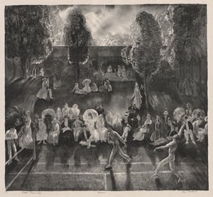 Tennis af George Bellows