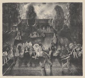 Tennis af George Bellows