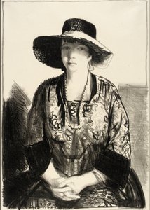 Den sorte hat af George Bellows