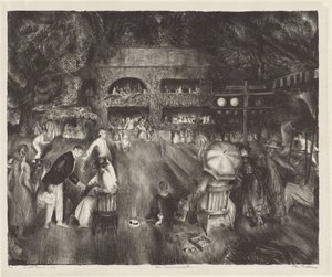 Turneringen af George Bellows
