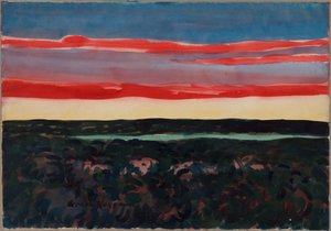 Aftenpragt af George Benjamin Luks