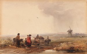 Sigøjnerlejr, Holland af George Bryant Campion