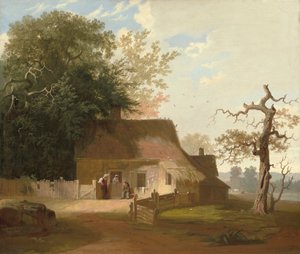 Landskabelige omgivelser af George Caleb Bingham