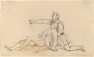 General Warrens død af George Caleb Bingham