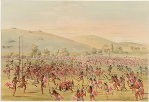 Boldspil af George Catlin