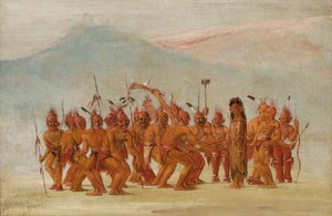 Dans til Berdash, 1835-1837. af George Catlin
