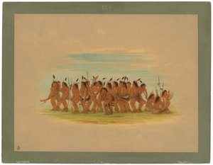 Hundedans - Sioux af George Catlin