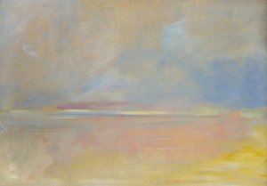 Landskabelig baggrund af George Catlin
