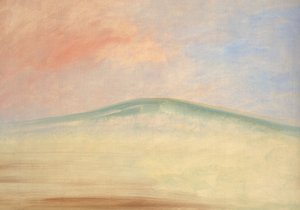 Landskabelig baggrund af George Catlin