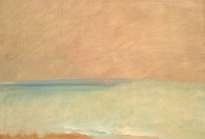 Landskabsbaggrund, 1846-1848. af George Catlin