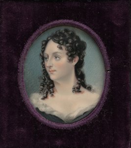 Mrs. George Catlin Clara Bartlet Gregory, ca. 1830. af George Catlin
