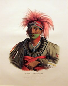 No-Way-Ke-Sug-Ga, Otoe af George Catlin