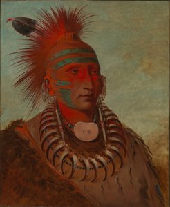 No-ho-mun-ya, en, der ikke giver nogen opmærksomhed af George Catlin
