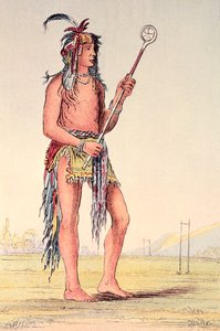 Sioux-boldspiller Ah-No-Je-Nange, 