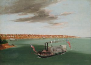 Louis fra floden nedenfor af George Catlin