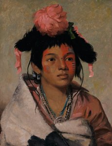 Tcha-káuk-o-ko-máugh, stor høvding, en dreng af George Catlin