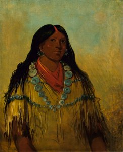 Tchow-ee-pút-o-kaw, en kvinde af George Catlin