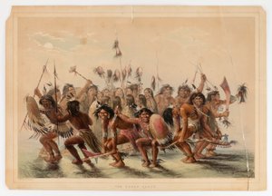 Dansen om hovedbunden af George Catlin